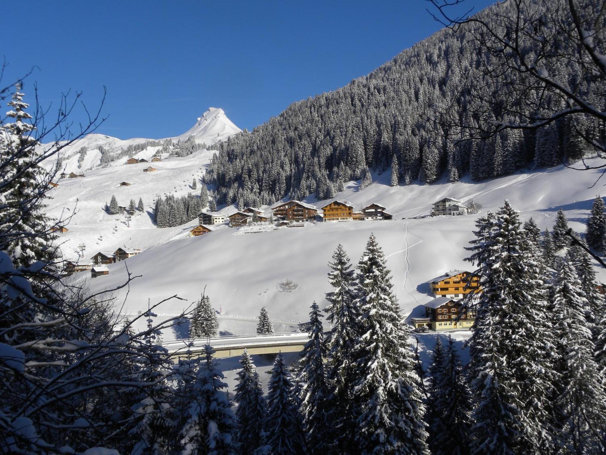 Hotel Alpenblume Damuels Exterior foto